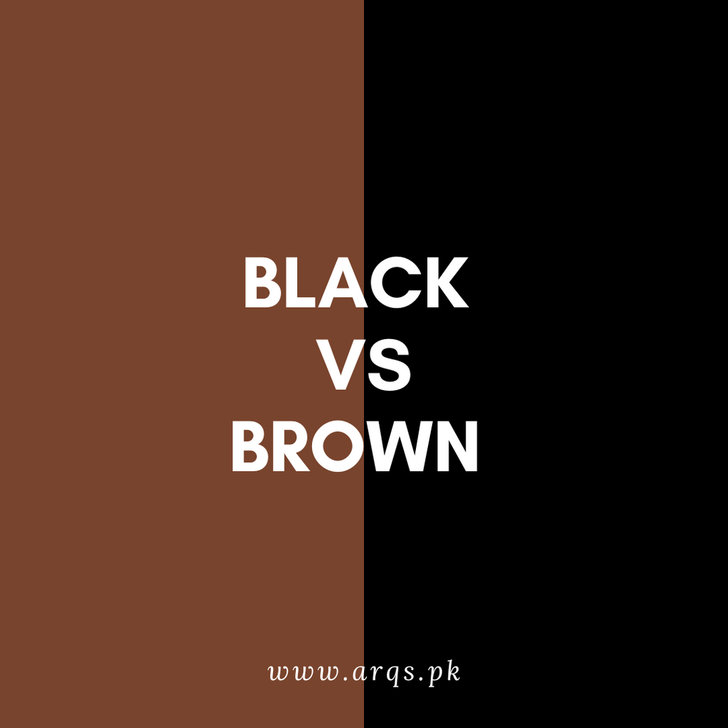 Men’s Black vs Brown Shoes