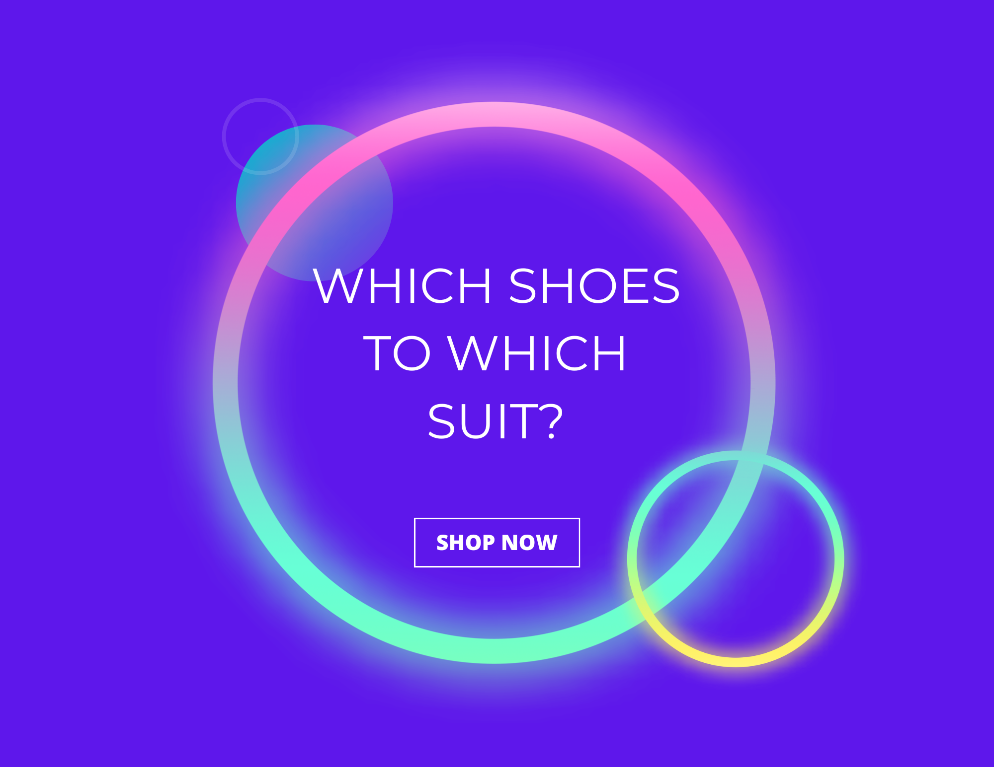 Which shoes to which suit?