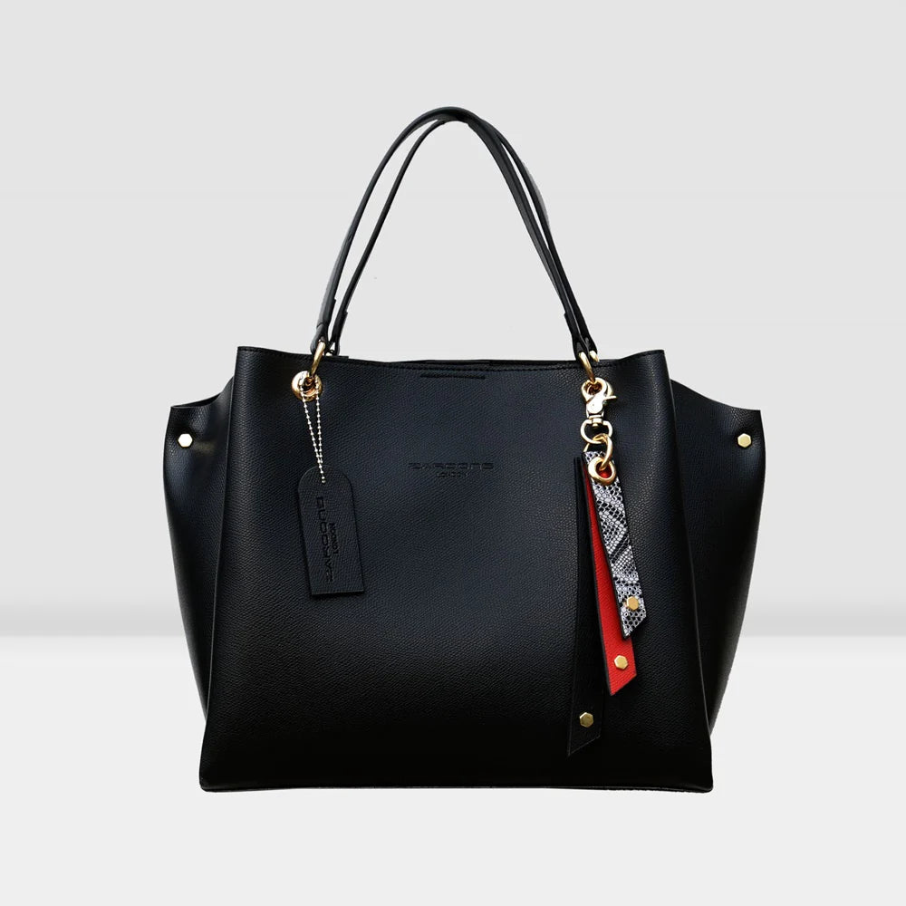 Make a Bold Statement with the Ladies Intense Black Bag by Aqrs