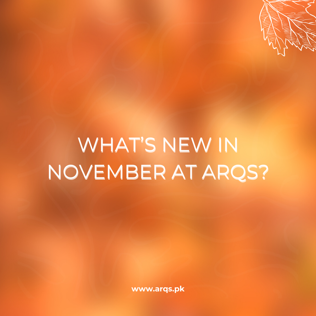 What’s New In November At ARQS?