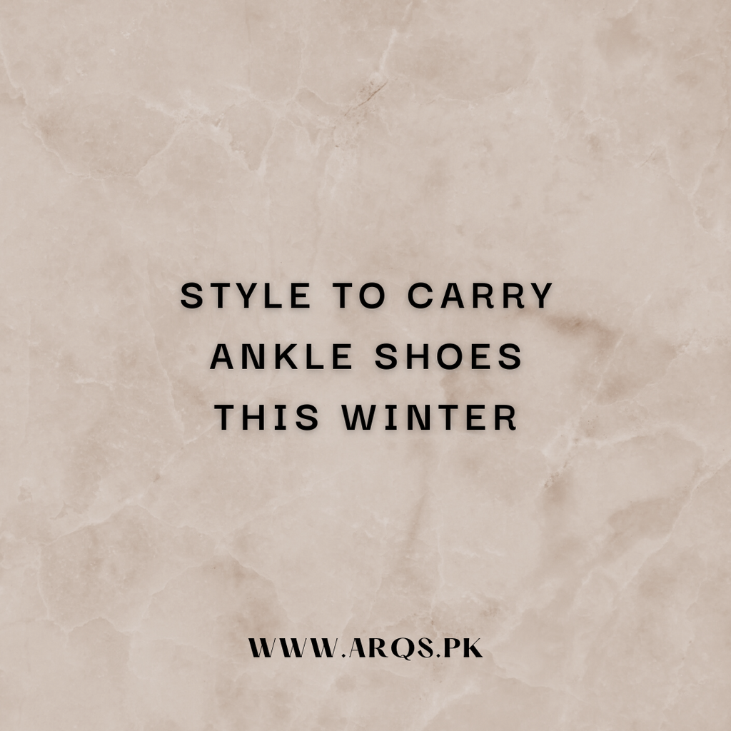 Style To Carry Ankle Shoes This Winter With Different Outfits