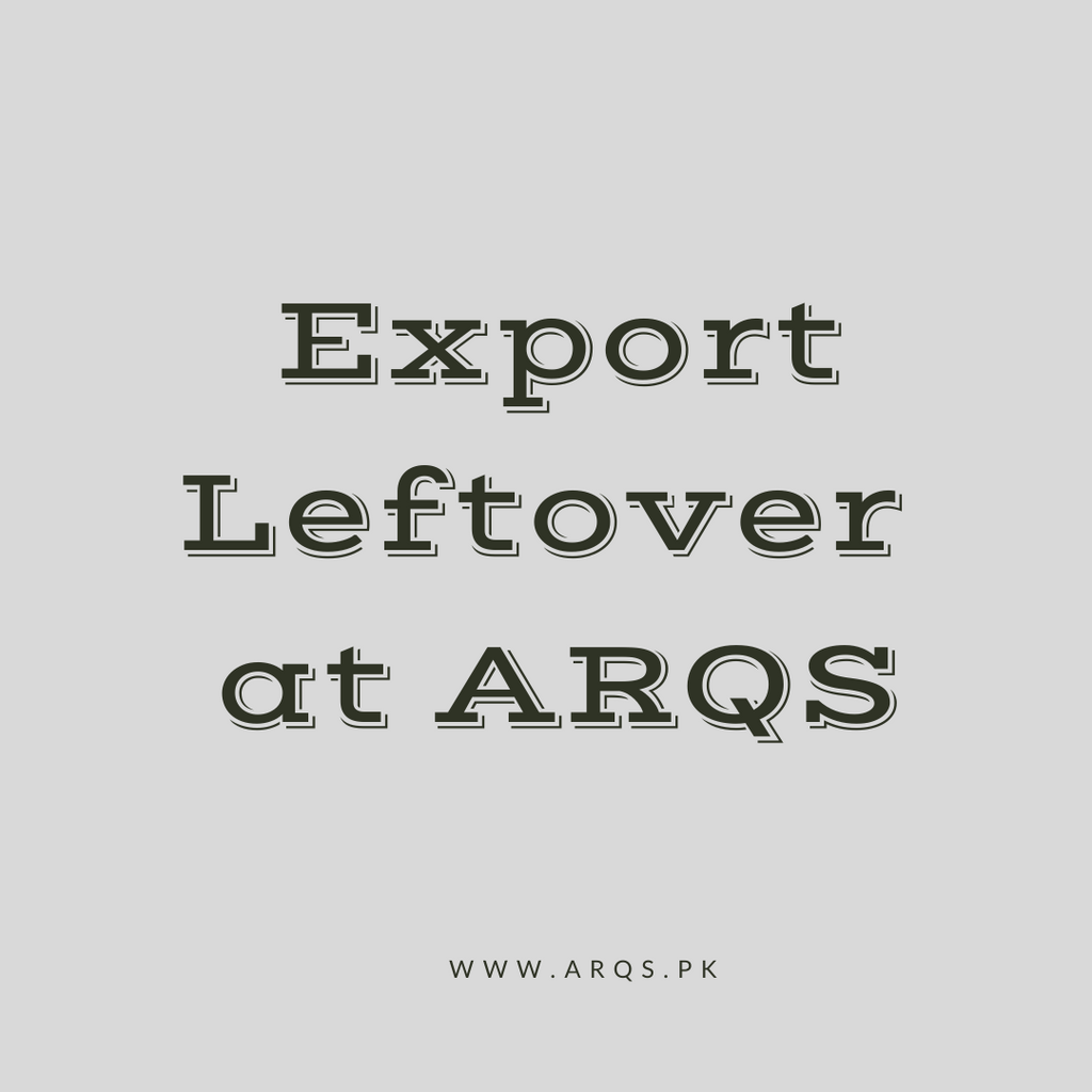 Export Leftover at ARQS