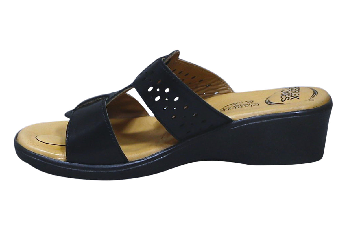 Comfortable Wedge Heel Slide Sandals for Women (DMCSL29)