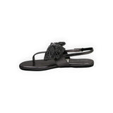 Sweet Girl Embellished Bow Flat Sandals (415)