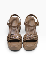 Platform Block Heel Sandals (430)