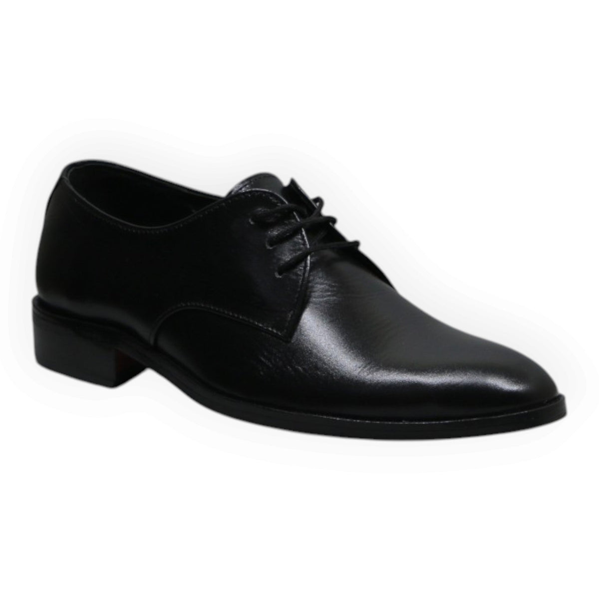 ARQS.PK classic black leather derby lace-up formal dress shoes with a sleek professional silhouette.